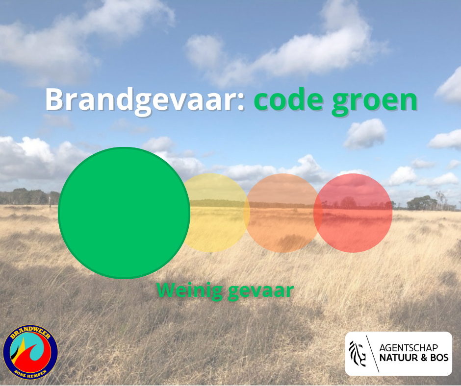 Risicocode brandgevaarlijkheid natuurgebieden (huidig: GROEN)